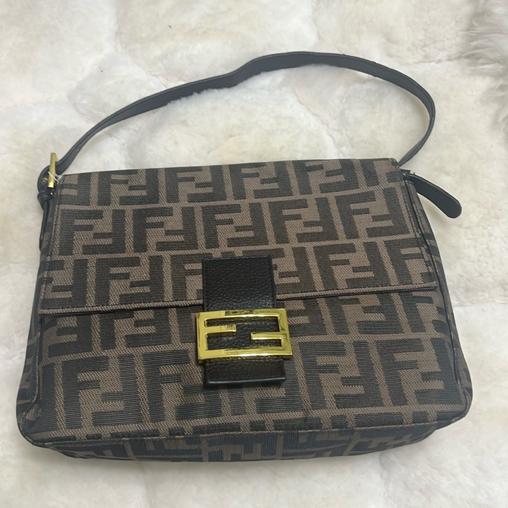 Fendi Brown Shoulder Bag